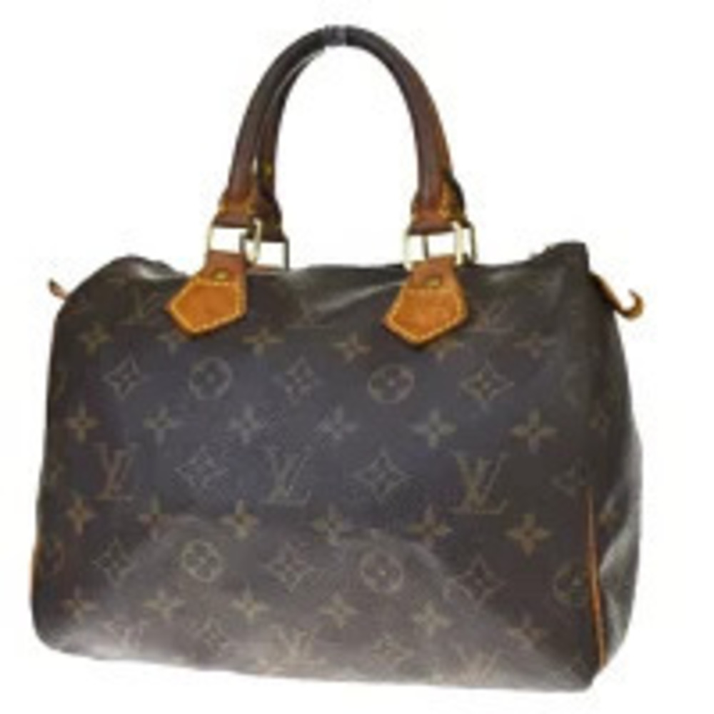 Louis Vuitton Speedy Handbag Boston Monogram Leather